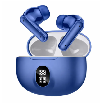 Wireless Earbuds Headphones Bluetooth Earpods Sports Stereo Airbuds Noise Canceling Headphone Microphone Speaker with LED light headphones